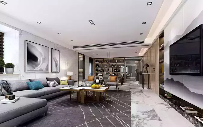 Modern apartment interior