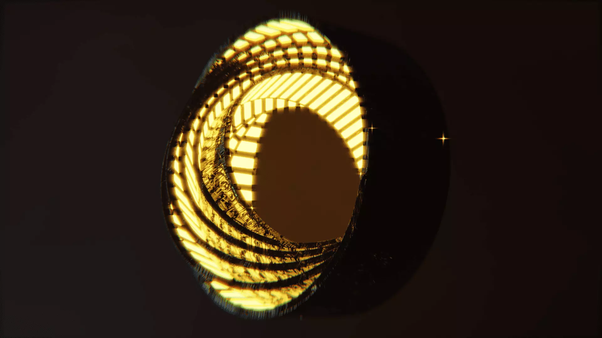 Rotating Rings 3D model_0