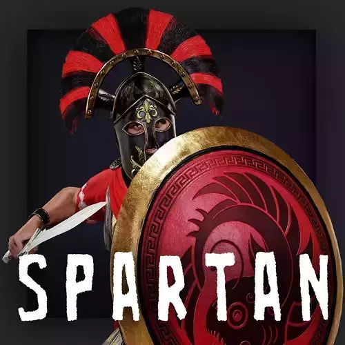 SPARTAN RGR2 Low-poly 3D model