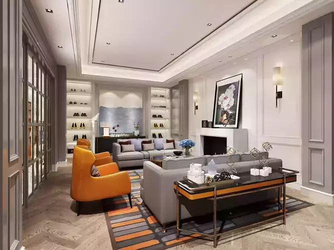 Modern apartment interior