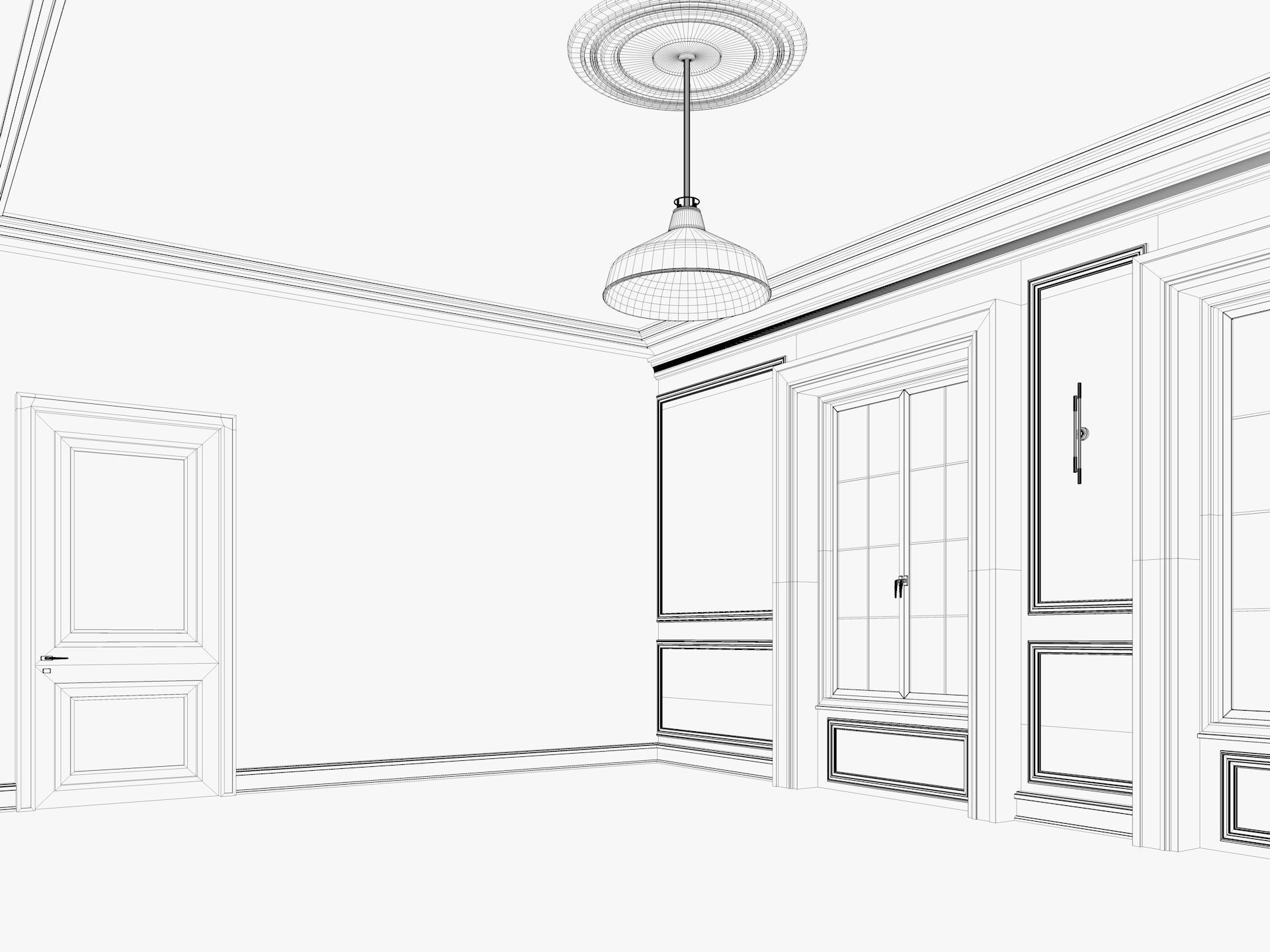 Loft Base Room interior 3 3D model_13