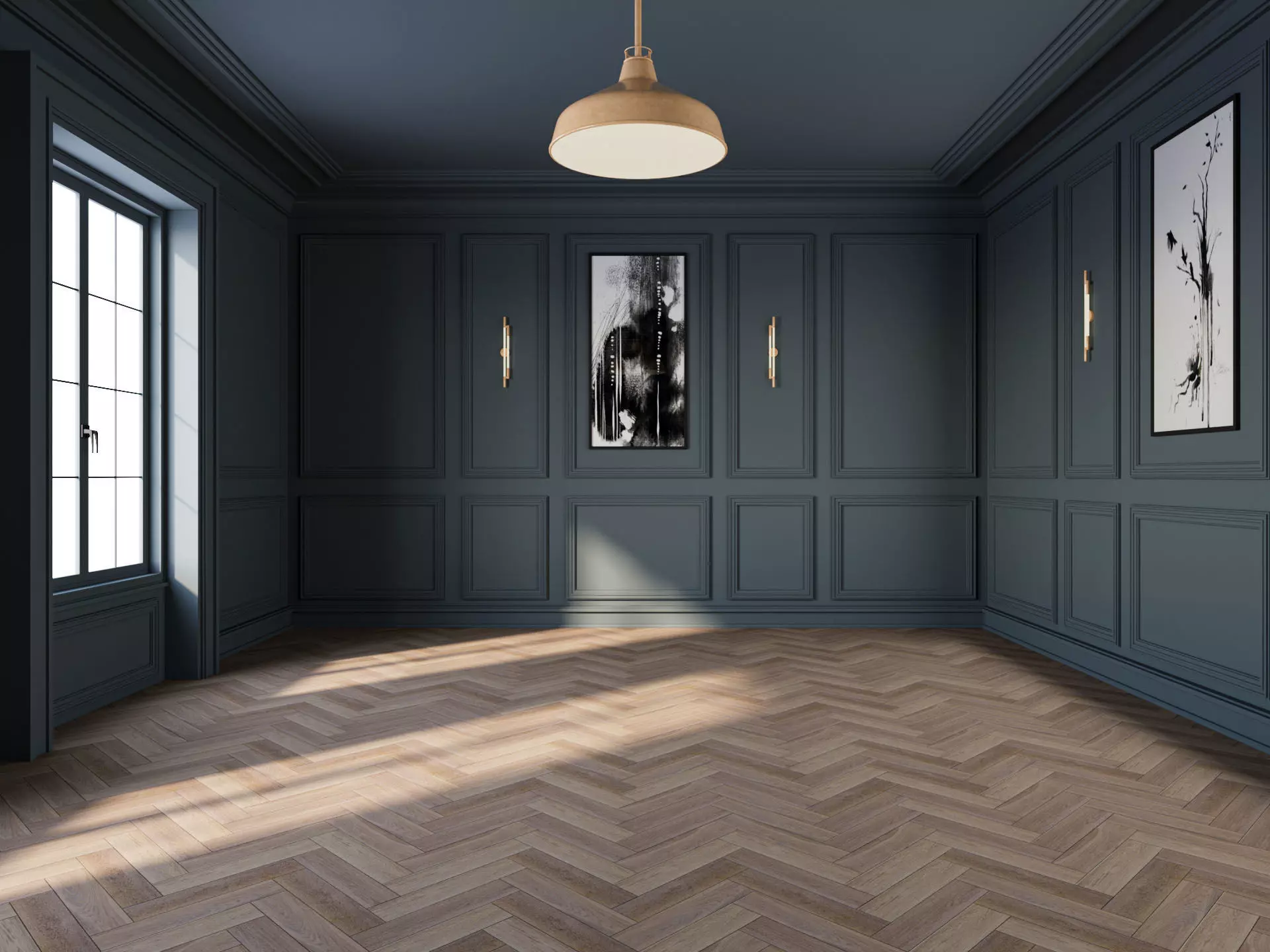 Loft Base Room interior 3 3D model_0