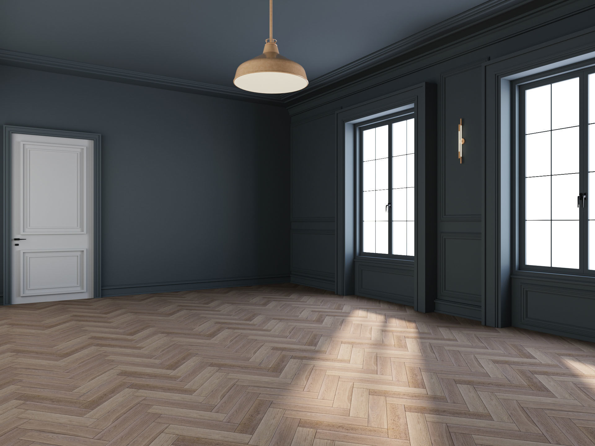 Loft Base Room interior 3 3D model_5