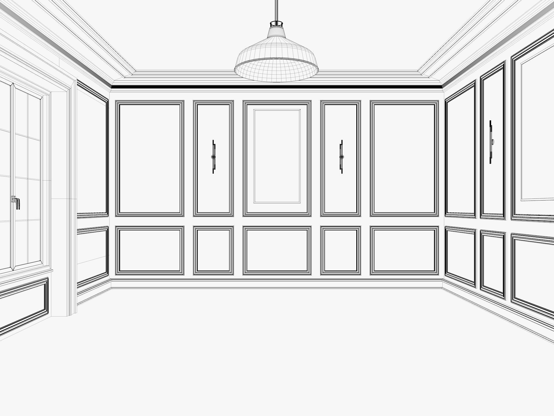 Loft Base Room interior 3 3D model_7