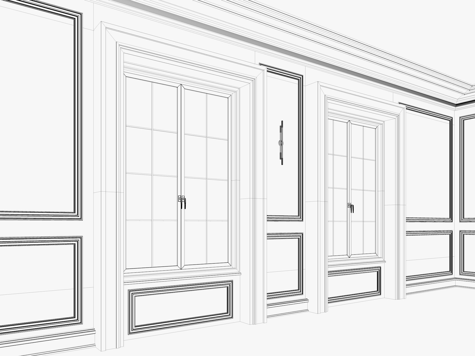 Loft Base Room interior 3 3D model_12