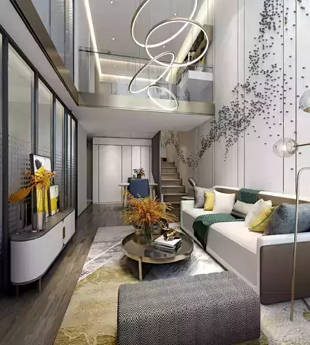 Modern apartment interior