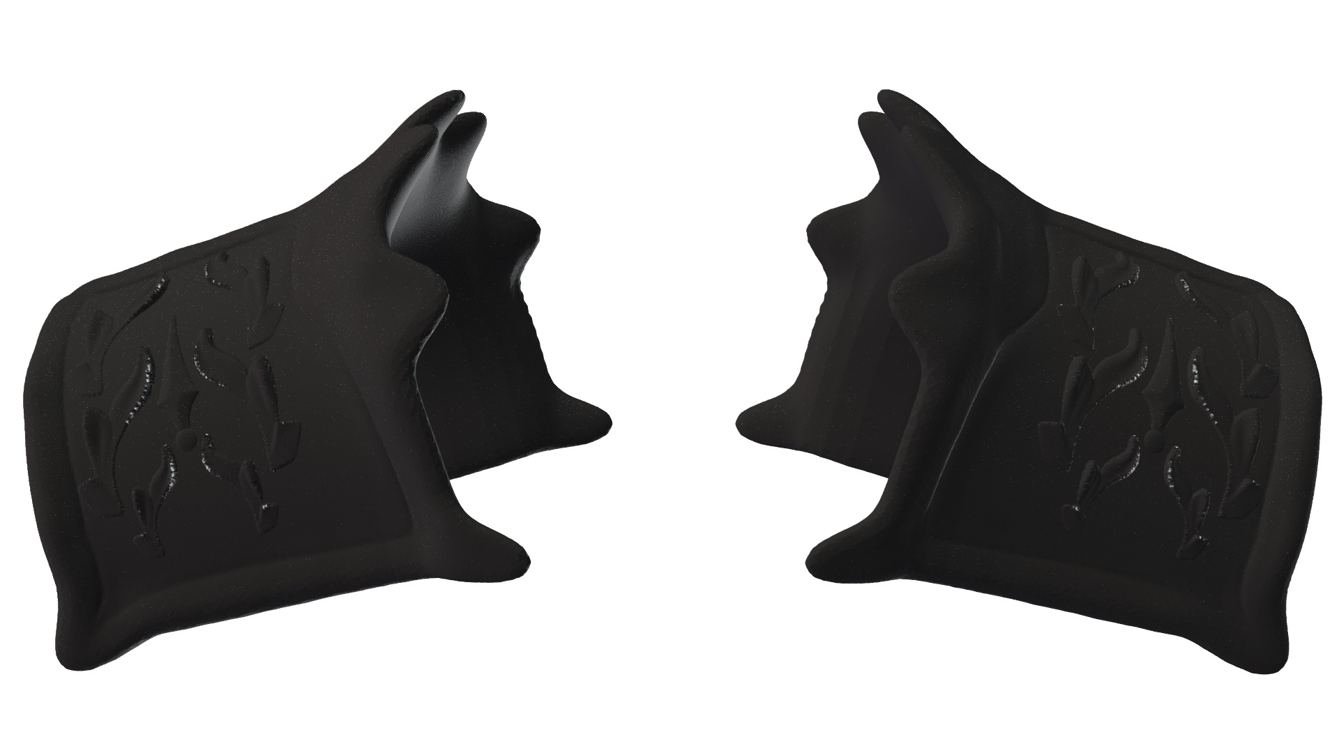 Human Bust 3D modell 3D model_10