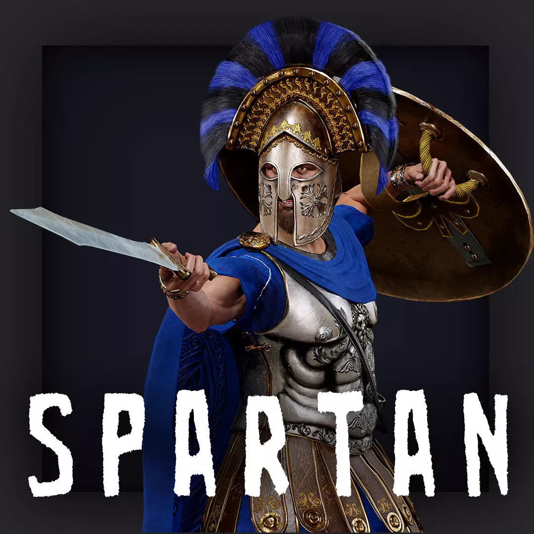 SPARTAN RGR3 Low-poly 3D model_0