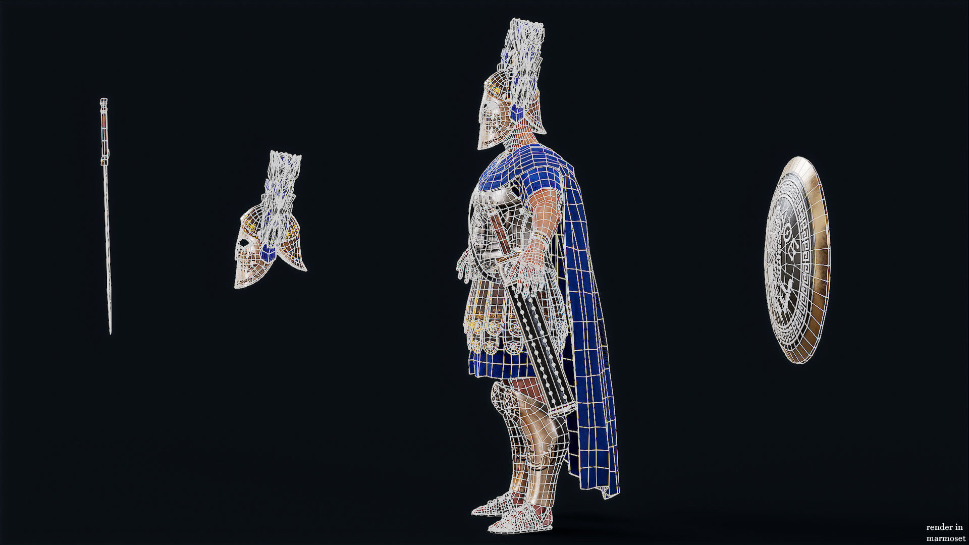 SPARTAN RGR3 Low-poly 3D model_15