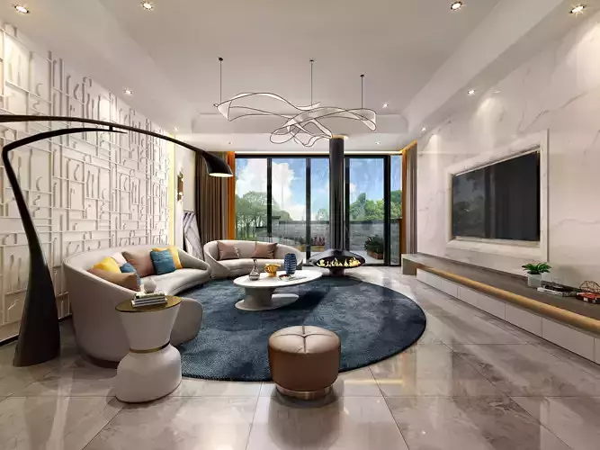 Modern apartment interior