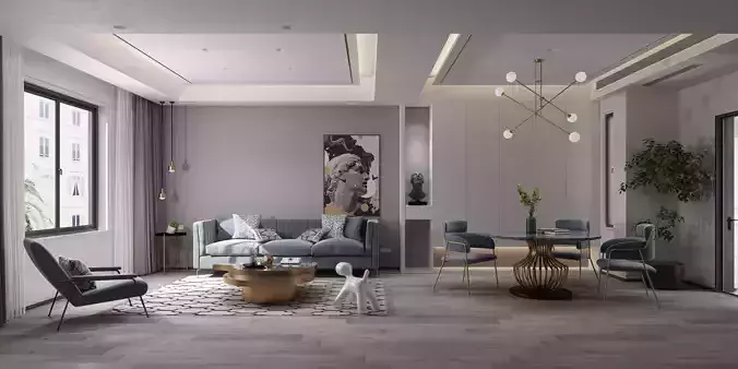 Modern apartment interior