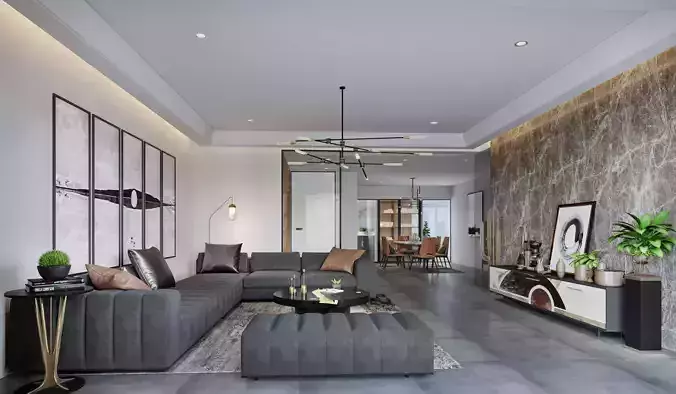 Modern apartment interior