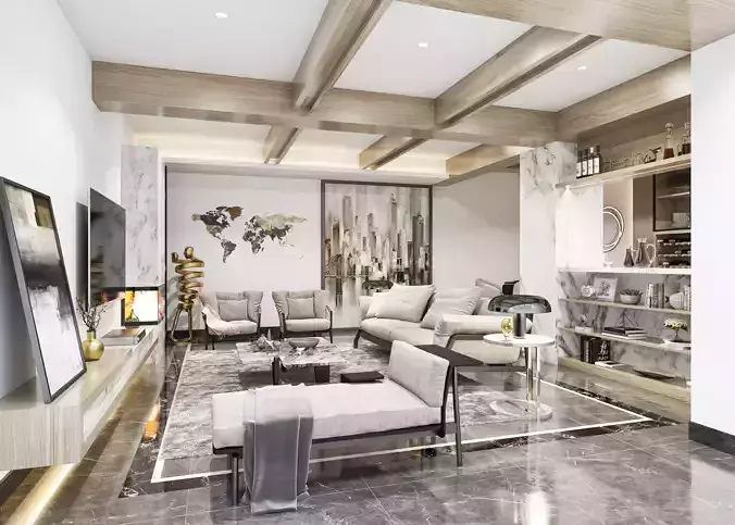 Modern apartment interior