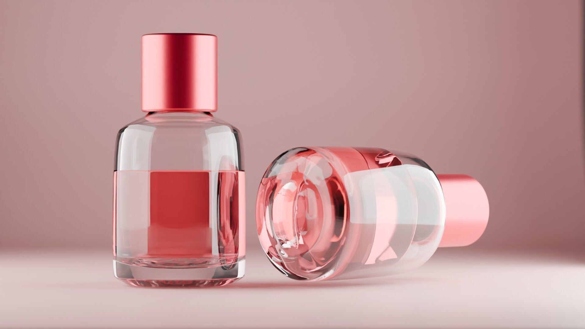 Perfume Bottle Low-poly 3D model_2