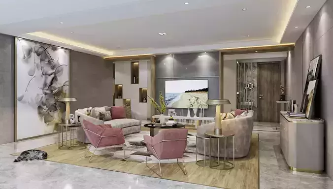 Modern apartment interior