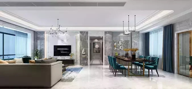 Modern apartment interior