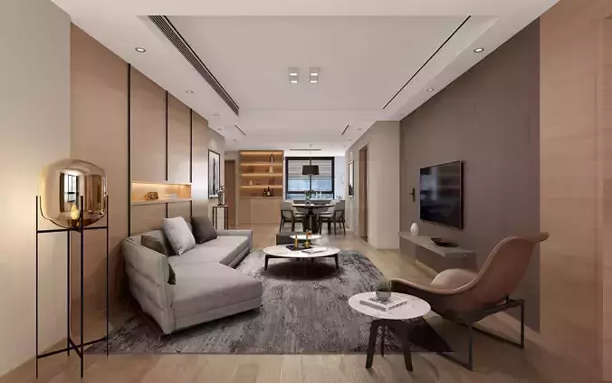 Modern apartment interior
