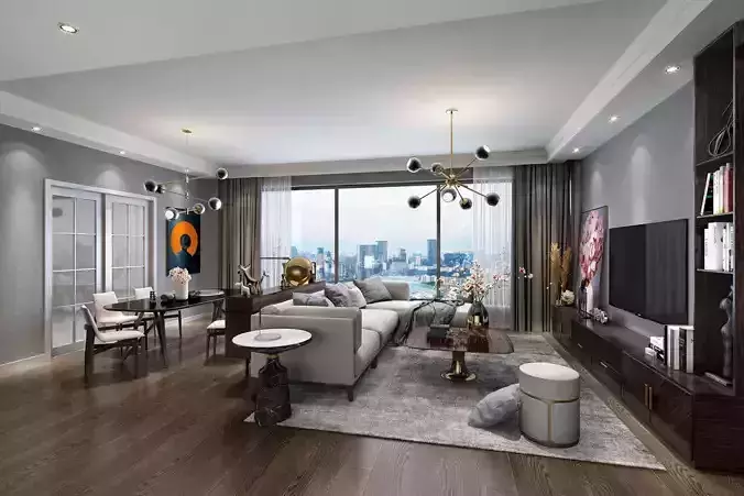 Modern apartment interior