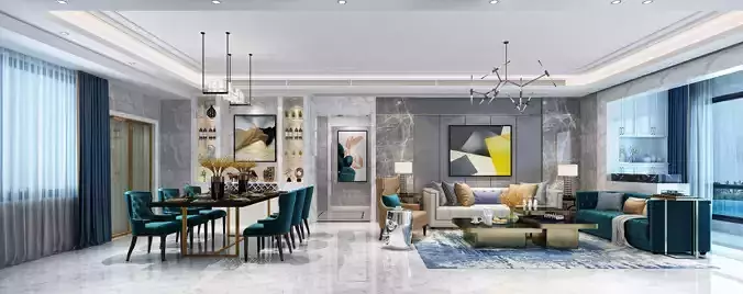 Modern apartment interior