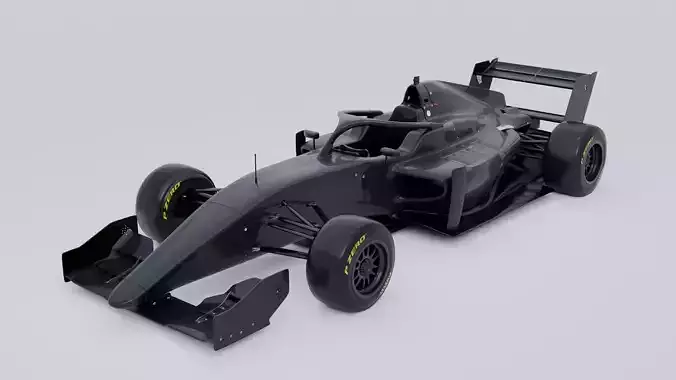 Tatuus t-318 formula regional 3D model