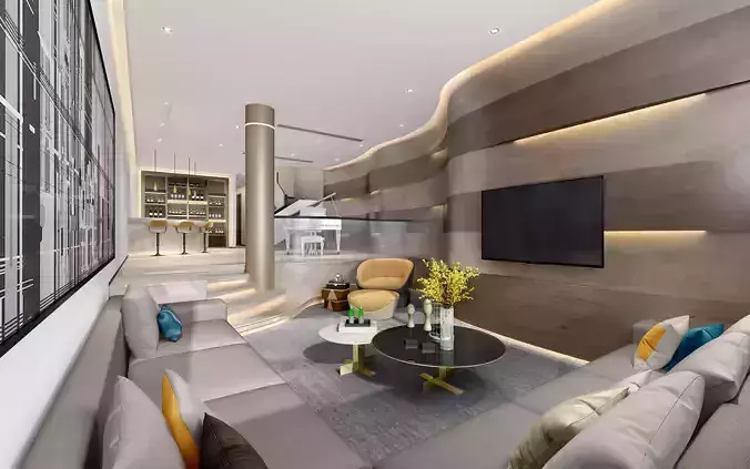 Modern apartment interior