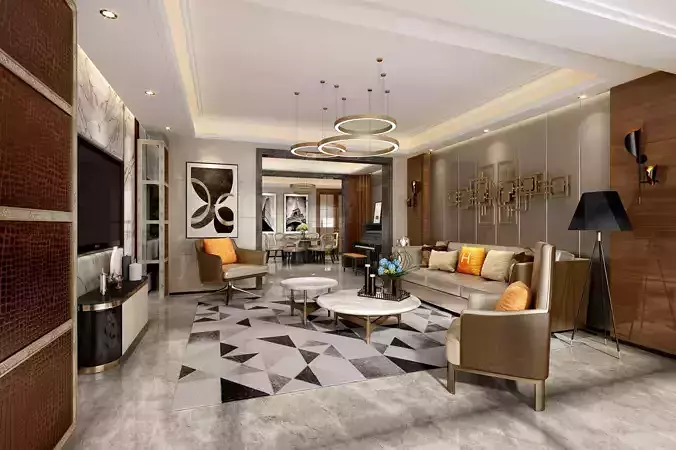 Modern apartment interior