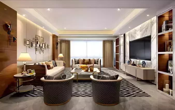 Modern apartment interior