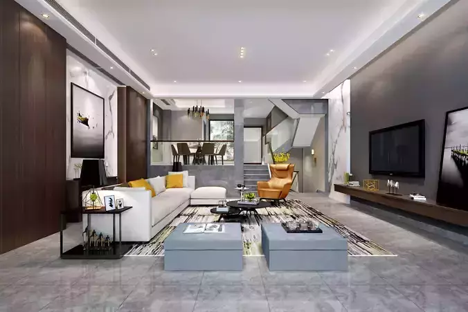 Modern apartment interior