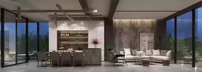 Modern apartment interior