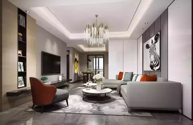 Modern apartment interior