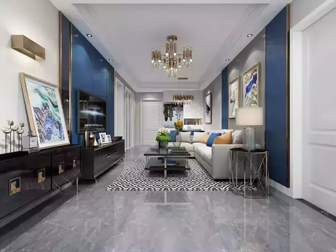 Modern apartment interior