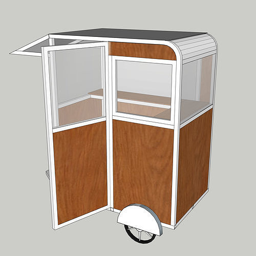 food trailer  3D model