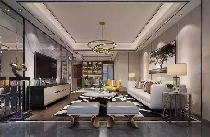 Modern apartment interior