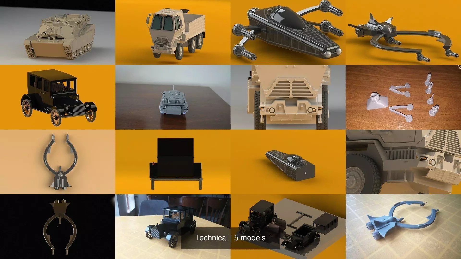 Technical 3D Model Collection_1