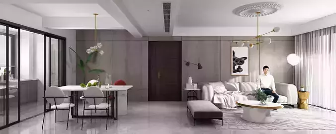 Modern apartment interior