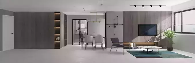 Modern apartment interior
