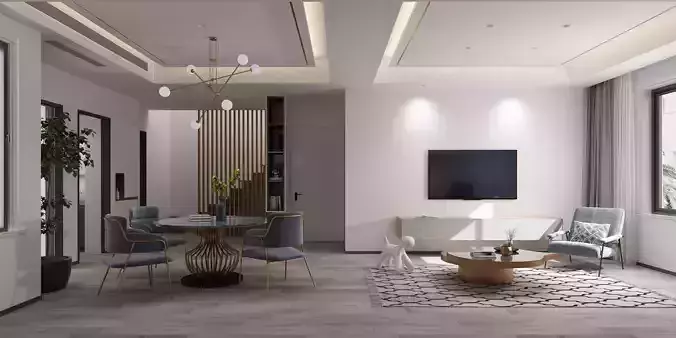 Modern apartment interior