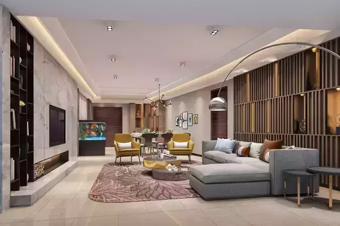 Modern apartment interior