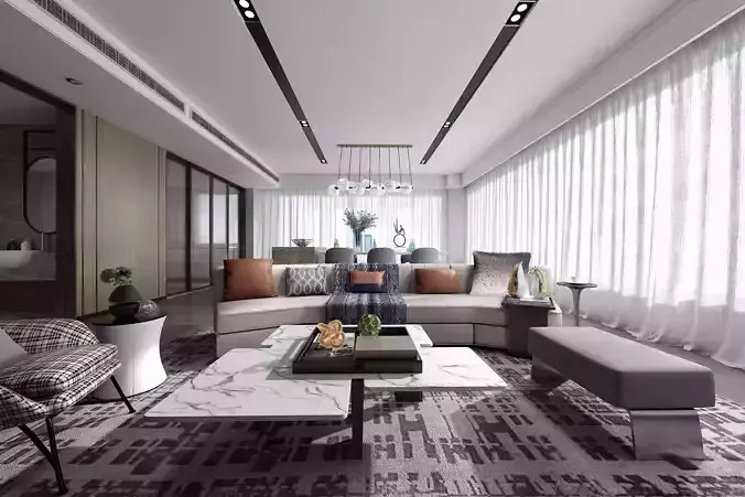 Modern apartment interior