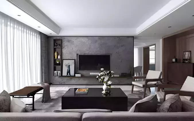 Modern apartment interior