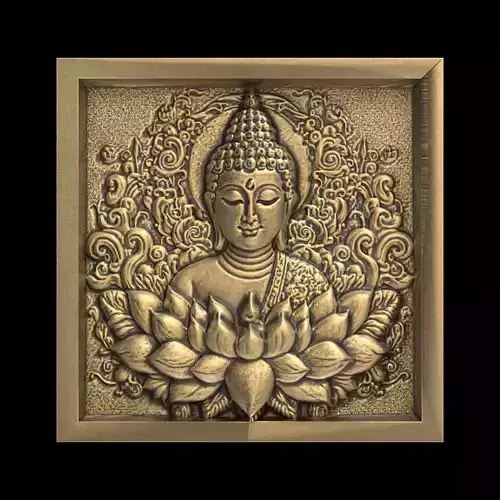 Buddha wall decor 4 