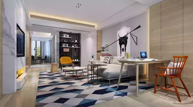 Modern apartment interior