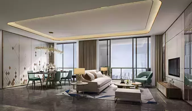 Modern apartment interior