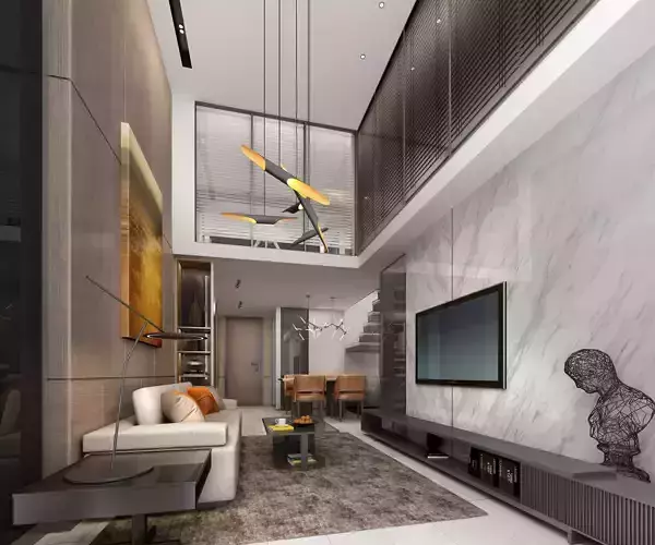 Modern apartment interior