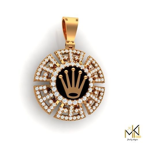 ROLEX Pendent Design 3D print model