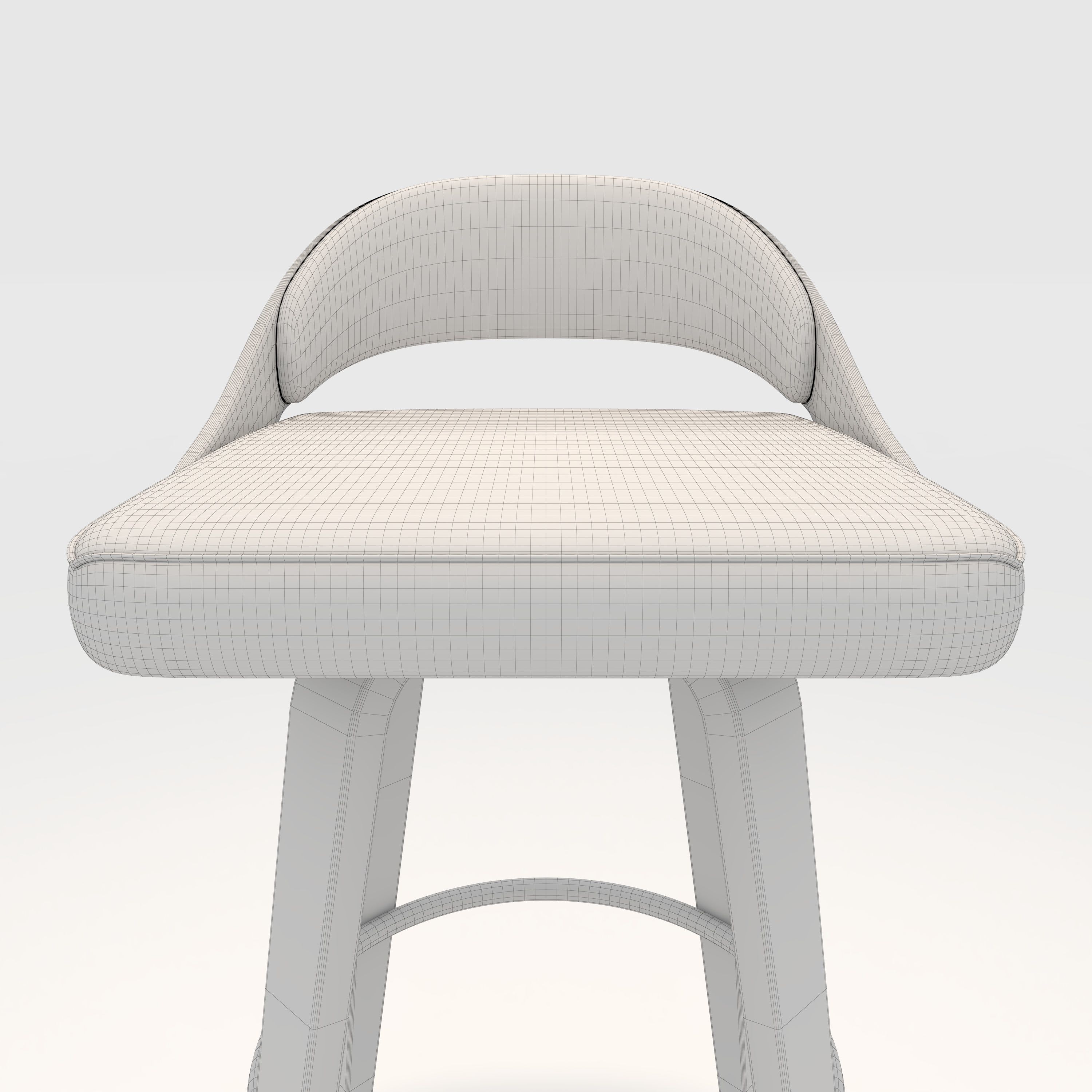 Bar Stool 53 3D model_15