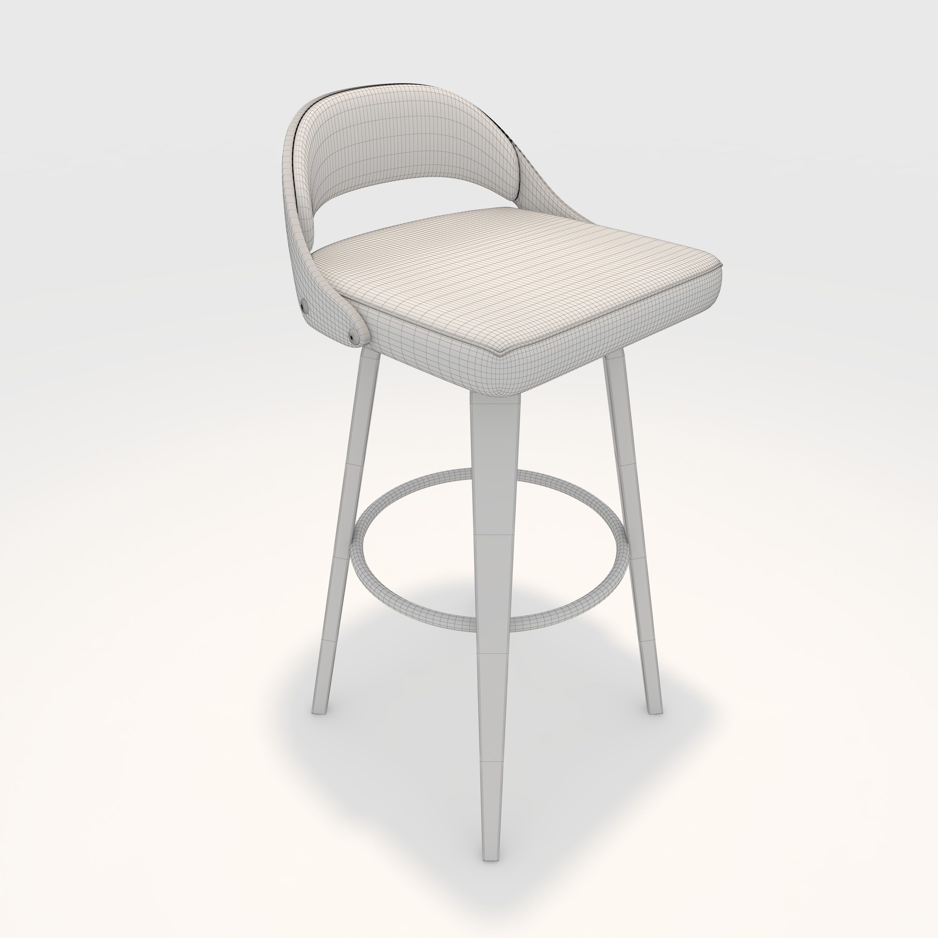 Bar Stool 53 3D model_1