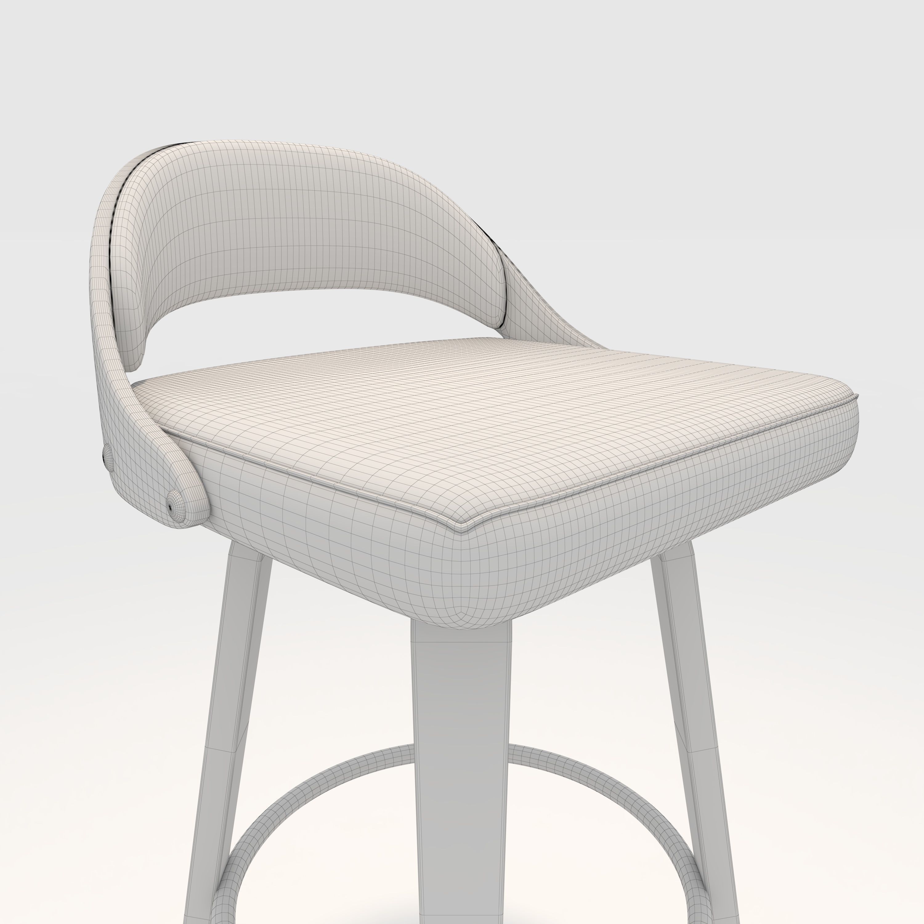 Bar Stool 53 3D model_13