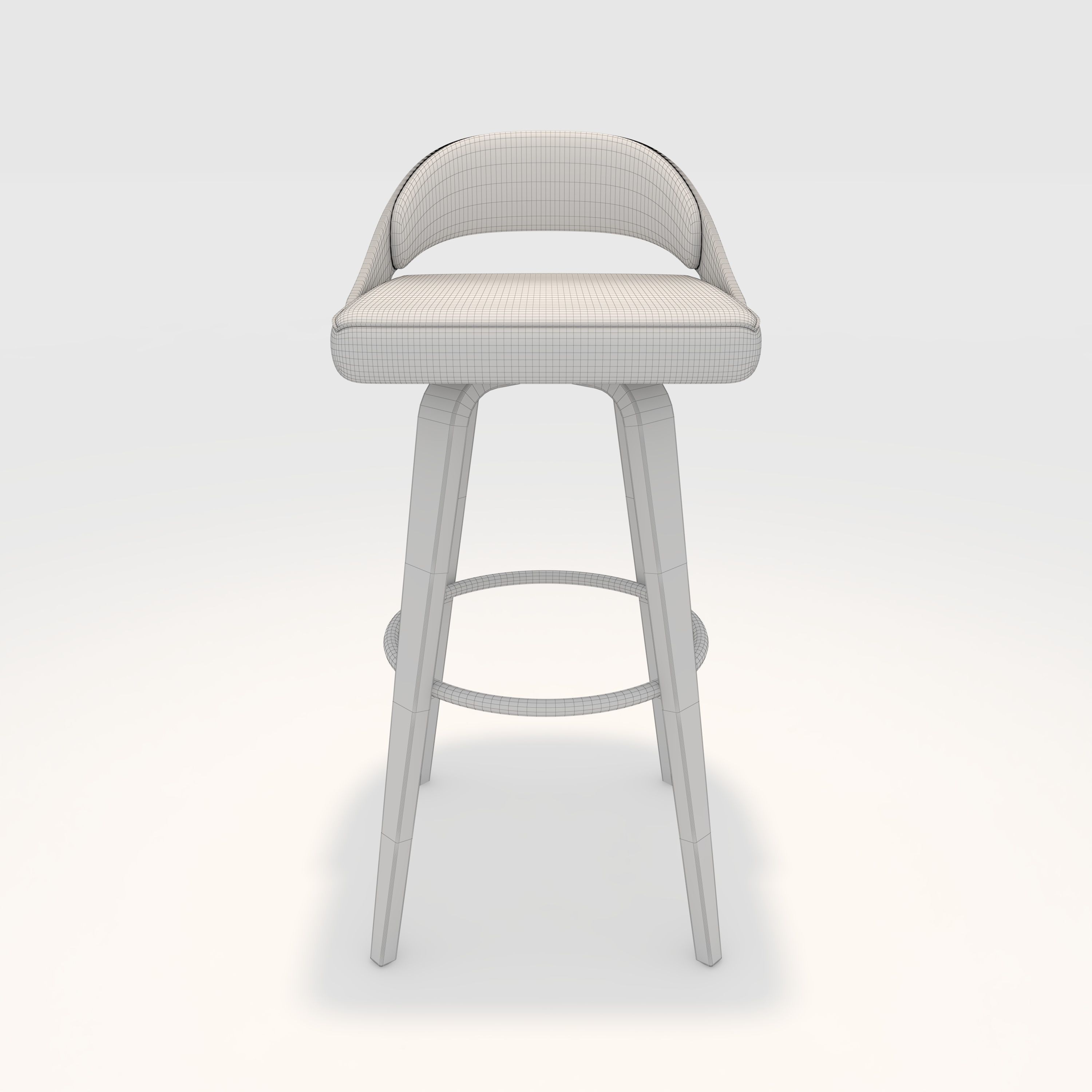 Bar Stool 53 3D model_9