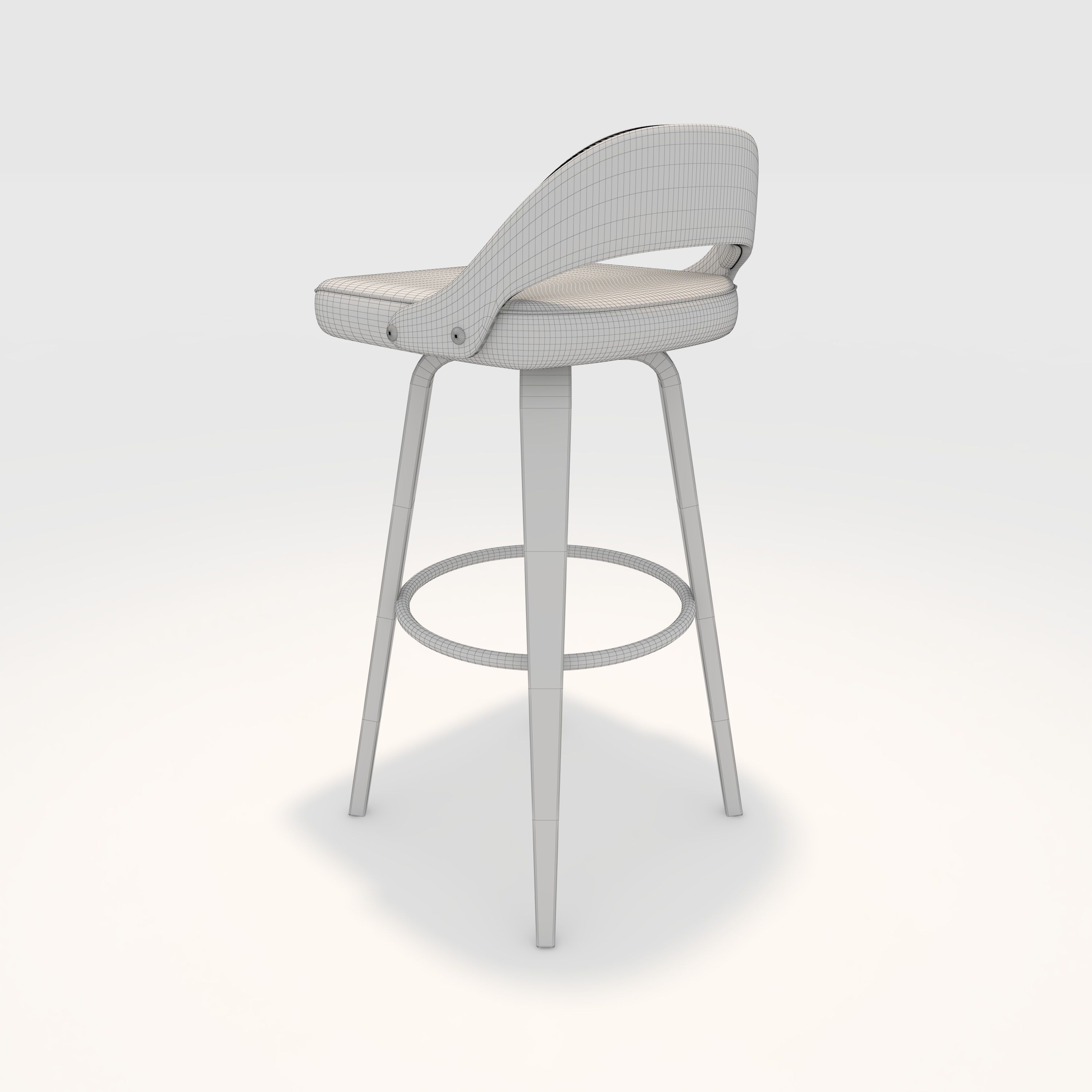 Bar Stool 53 3D model_11